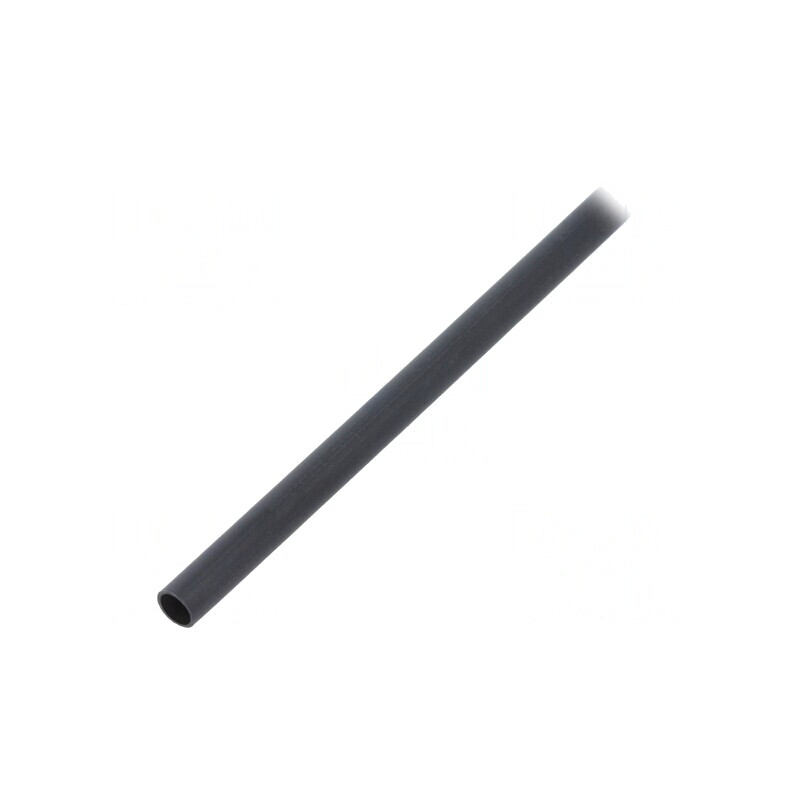 Manşon termocontractabil cu adeziv 4mm 1,2m negru | Electronic-mag.ro | Componente Electronice