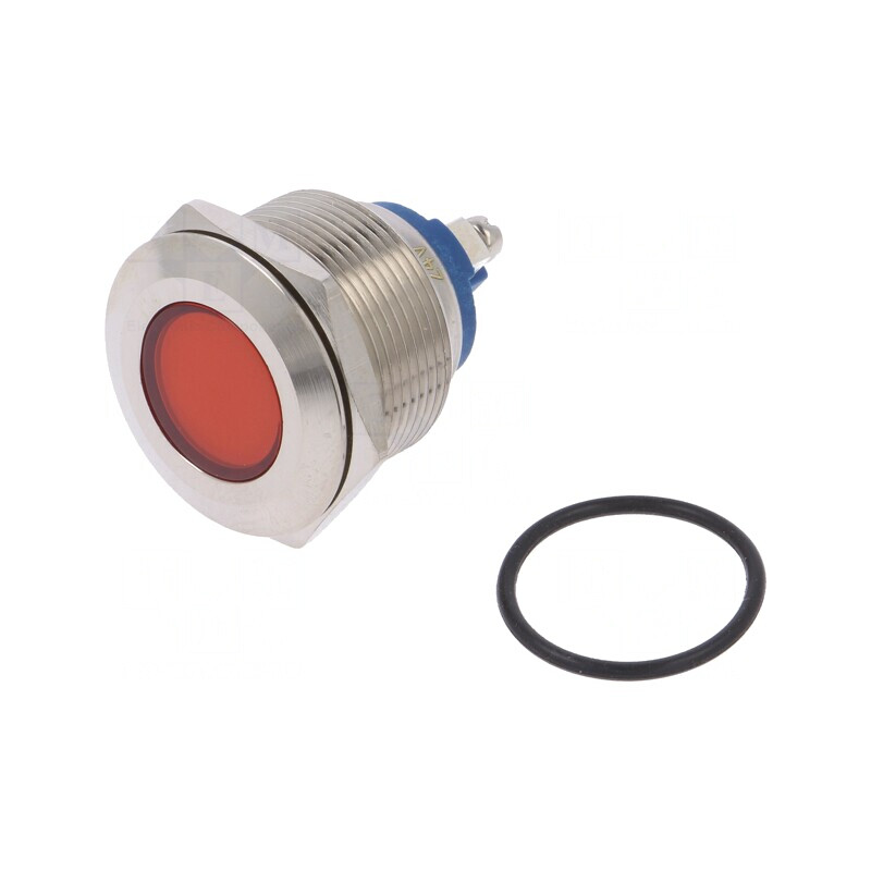 Lampa LED control roșie 24V Ø22mm | Electronic-mag.ro | Componente Electronice Lampa LED control roșie 24V Ø22mm | Electronic-mag.ro | Componente Electronice