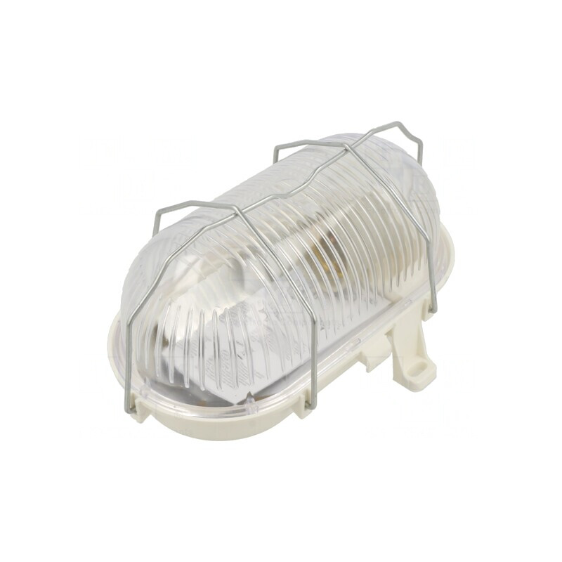 Lampă de Iluminat Ovală E27 IP44 Policarbonat | Electronic-mag.ro | Componente Electronice Lampă de Iluminat Ovală E27 IP44 Policarbonat | Electronic-mag.ro | Componente Electronice