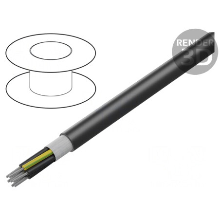 Cablu de Control ÖLFLEX® ROBUST FD 4G0.75mm² Negru | Electronic-mag.ro | Componente Electronice