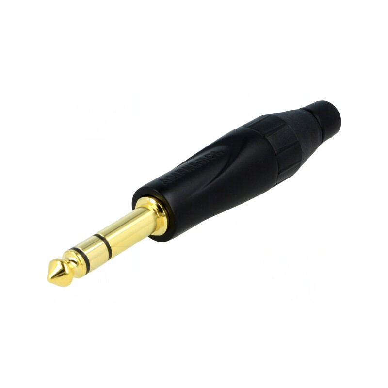 Mufă Jack 6.3mm Stereo Dreptă pentru Lipire | Electronic-mag.ro | Componente Electronice
