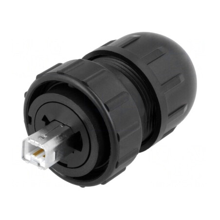 Mufă USB B pe cablu USB 2.0 IP67/IP68 | Electronic-mag.ro | Componente Electronice