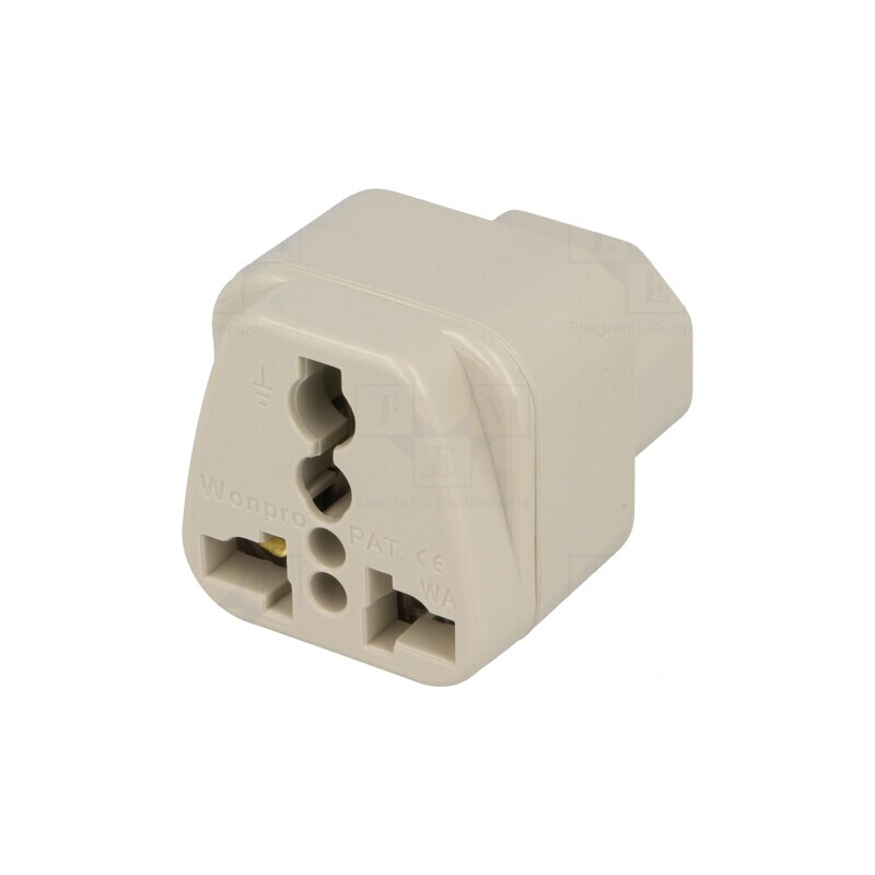 Adaptor Alimentare Alb C13 10A 250VAC | Electronic-mag.ro | Componente Electronice Adaptor Alimentare Alb C13 10A 250VAC | Electronic-mag.ro | Componente Electronice