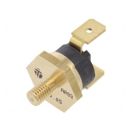 Termostat SPST-NC 50°C 16A 250VAC Terminali 6,3mm | Electronic-mag.ro | Componente Electronice