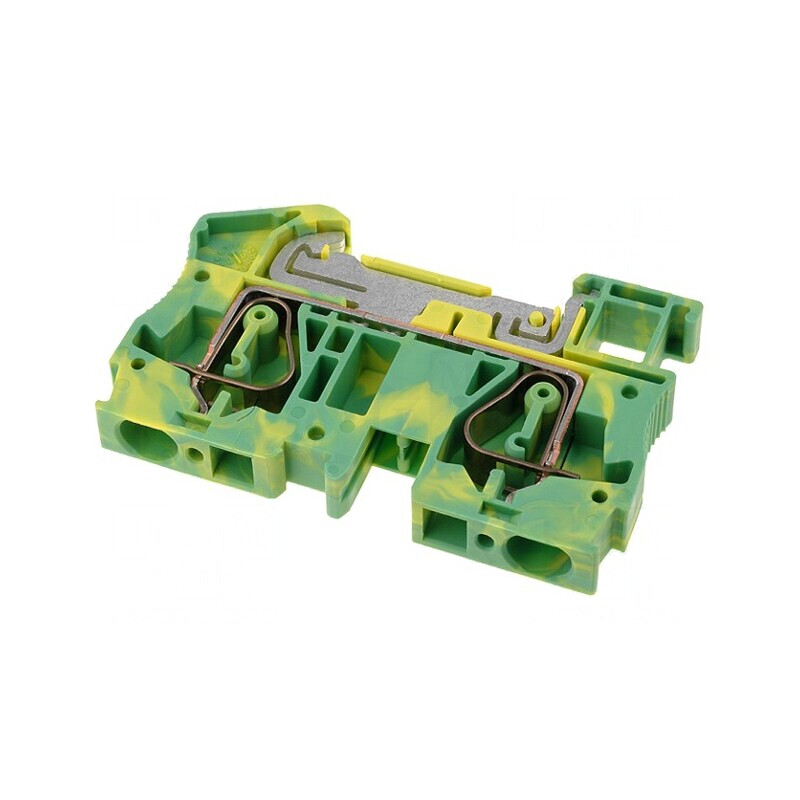 Conector Îmbinare Șine 0,2-6mm2 2 Borne Galben-Verde | Electronic-mag.ro | Componente Electronice Conector Îmbinare Șine 0,2-6mm2 2 Borne Galben-Verde | Electronic-mag.ro | Componente Electronice
