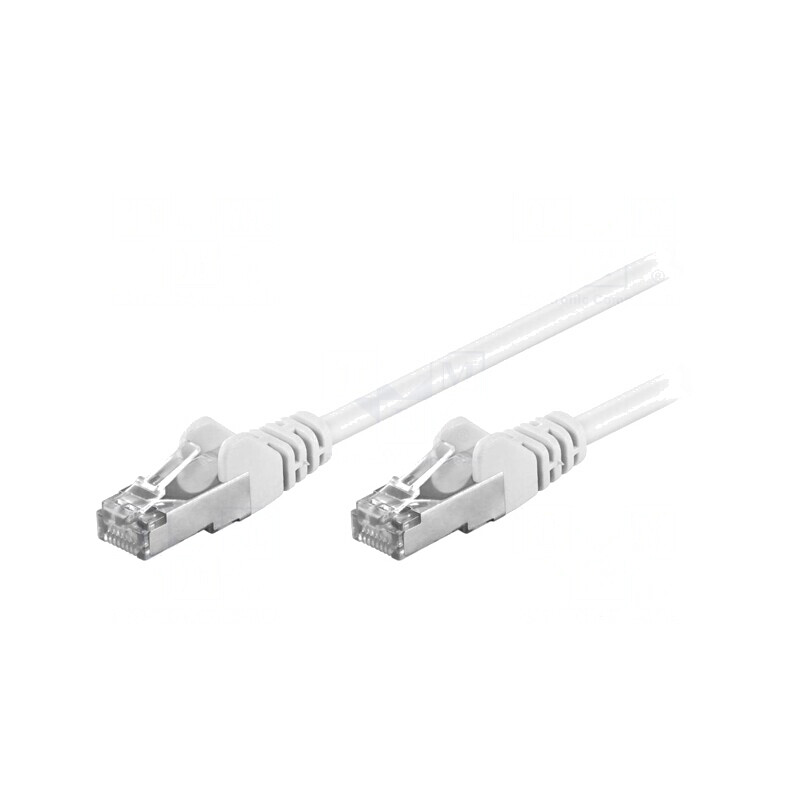 Cablu Patch F/UTP Cat5e 15m Alb Ecranat | Electronic-mag.ro | Componente Electronice Cablu Patch F/UTP Cat5e 15m Alb Ecranat | Electronic-mag.ro | Componente Electronice