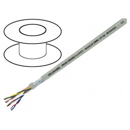 Cablu PAAR-TRONIC 4x2x0.5mm2 Gri 250V | Electronic-mag.ro | Componente Electronice