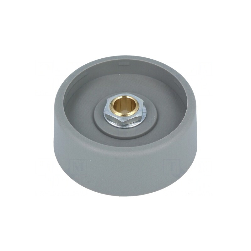 Buton Rotativ Poliamidă Gri 6mm x 40mm | Electronic-mag.ro | Componente Electronice