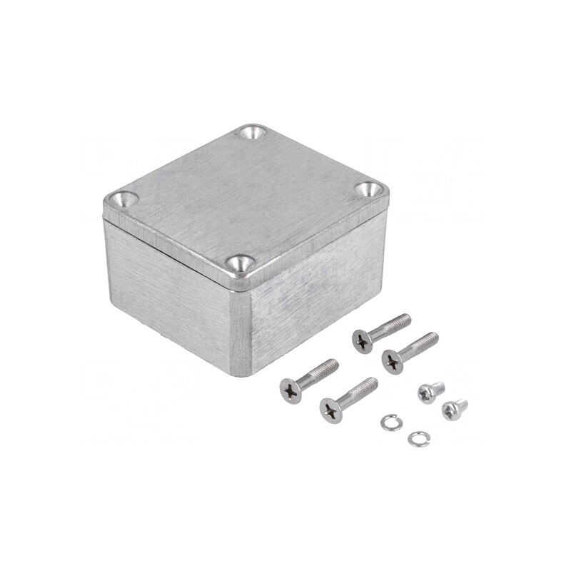 Carcasă Universală Aluminiu 58x64x35mm | Electronic-mag.ro | Componente Electronice