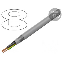 Cablu gri ÖLFLEX CLASSIC 400 CP 3G1mm² PUR 300V/500V | Electronic-mag.ro | Componente Electronice