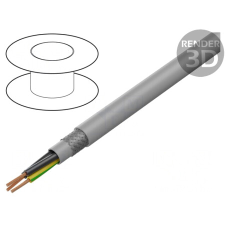Cablu gri ÖLFLEX CLASSIC 400 CP 3G1mm² PUR 300V/500V | Electronic-mag.ro | Componente Electronice