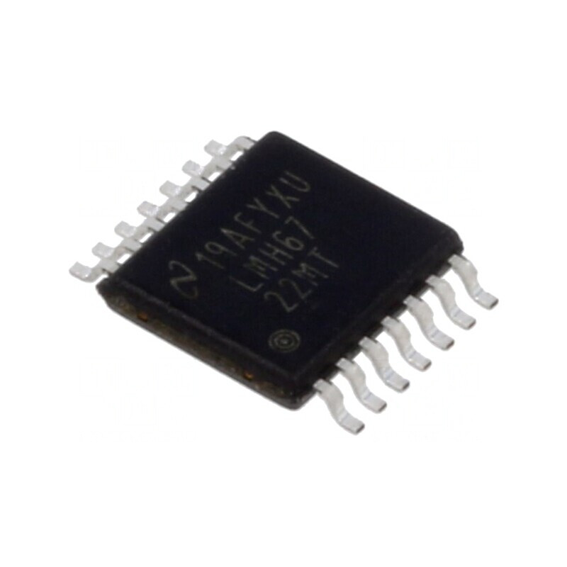 Amplificator Operaţional 400MHz 2 Canale TSSOP14 8-12.5V | Electronic-mag.ro | Componente Electronice