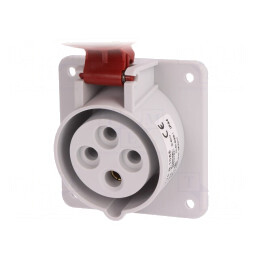 Conector Alimentare AC Trifazat 16A 400VAC IP44 | Electronic-mag.ro | Componente Electronice