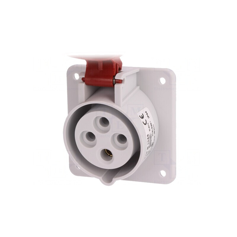 Conector Alimentare AC Trifazat 16A 400VAC IP44 | Electronic-mag.ro | Componente Electronice