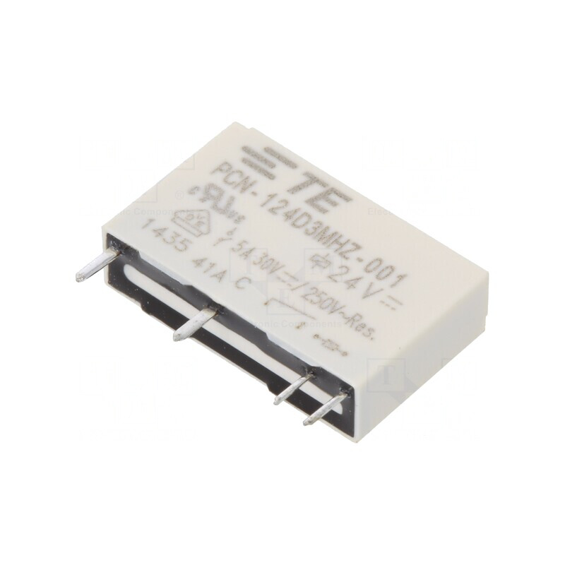 Releu Electromagnetic SPST-NO 24VDC 5A | Electronic-mag.ro | Componente Electronice