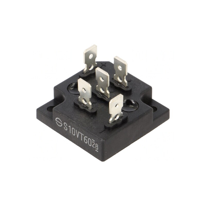 Punte redresoare trifazată 600V 10A 170A THT | Electronic-mag.ro | Componente Electronice