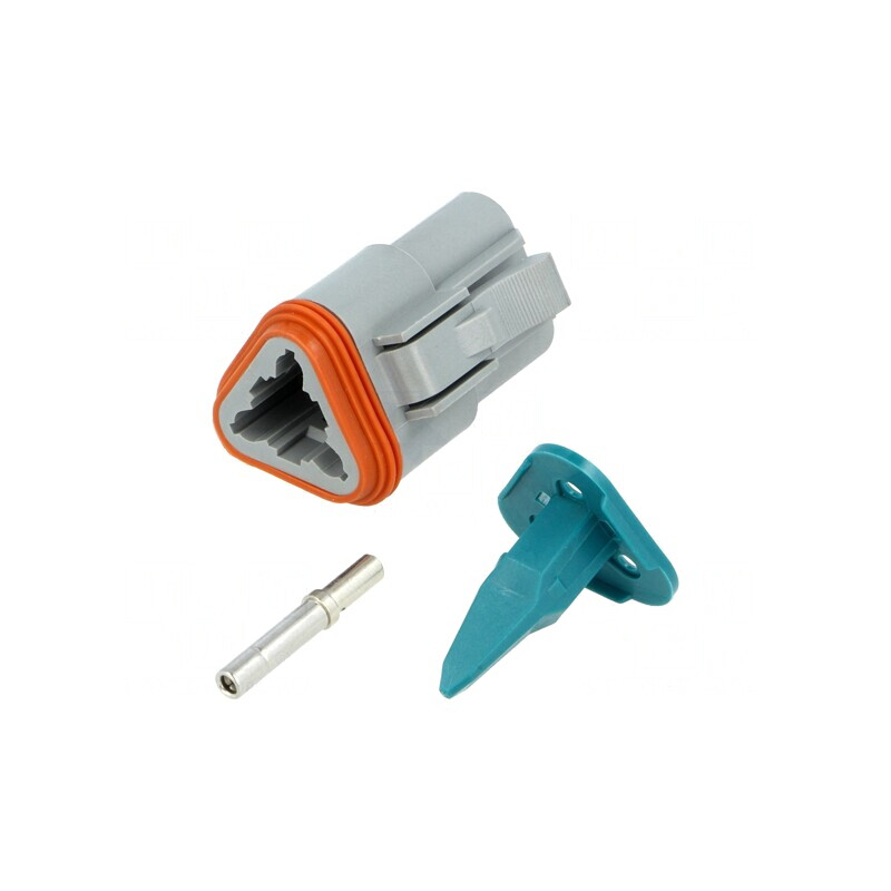Conector Cablu AT 3-Pin Crimpat | Electronic-mag.ro | Componente Electronice