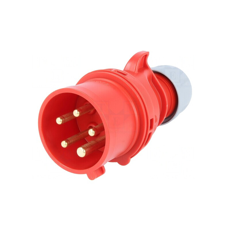 Conector alimentare AC trifazat mufă tată 16A 400V IP44 | Electronic-mag.ro | Componente Electronice