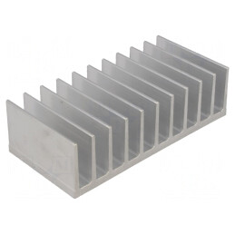 Radiator Extrudat cu Aripioare 60x124x35mm | Electronic-mag.ro | Componente Electronice