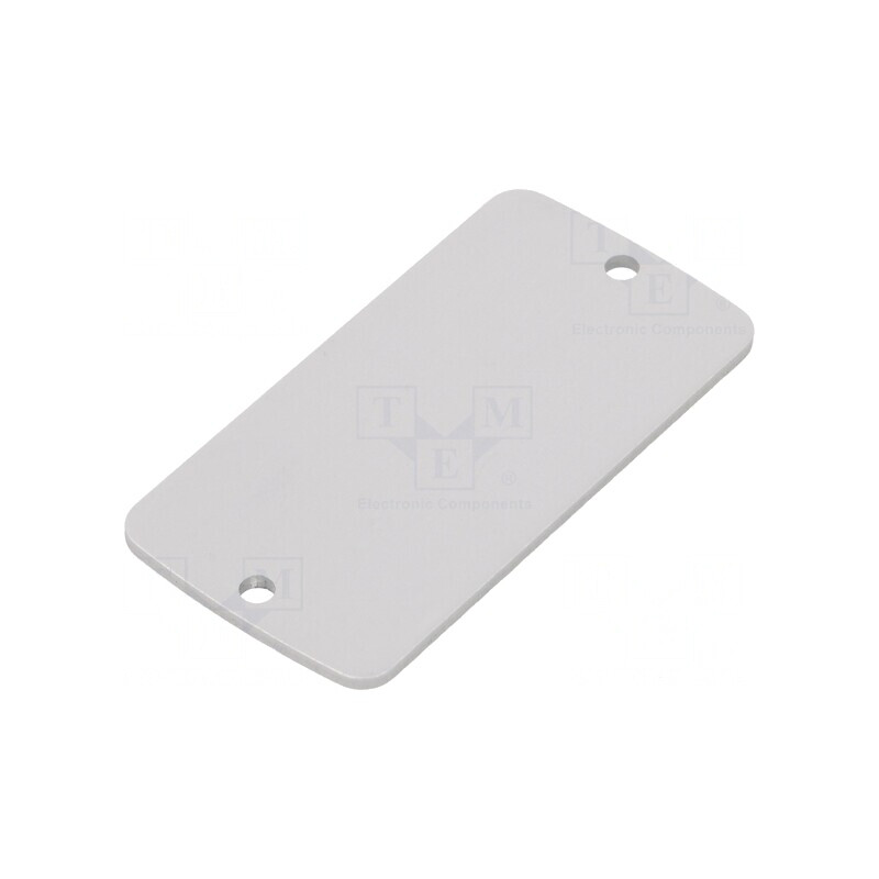 Panou Anterior Aluminiu 30.8mm x 59.9mm x 2mm | Electronic-mag.ro | Componente Electronice