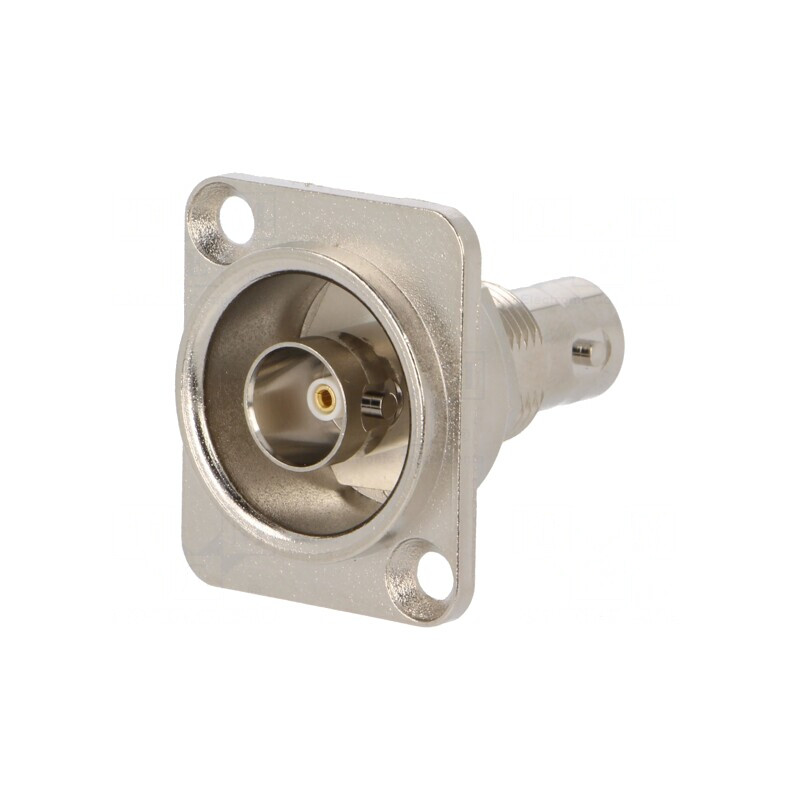 Adaptor BNC Soclu Metalic Ecranat 19x24mm | Electronic-mag.ro | Componente Electronice