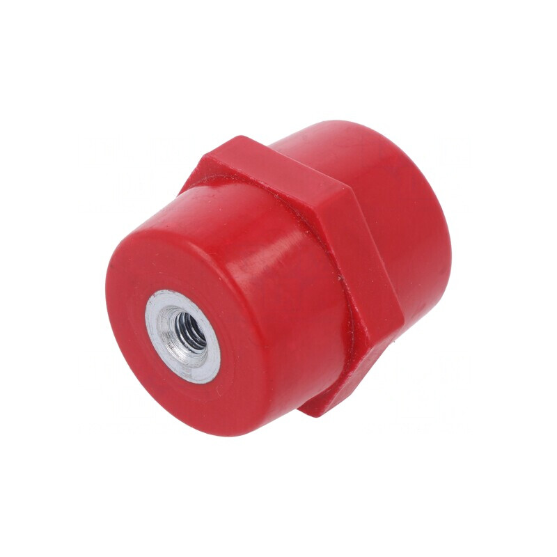 Izolator Suport 1kV Corp Roșu 35mm 33mm | Electronic-mag.ro | Componente Electronice