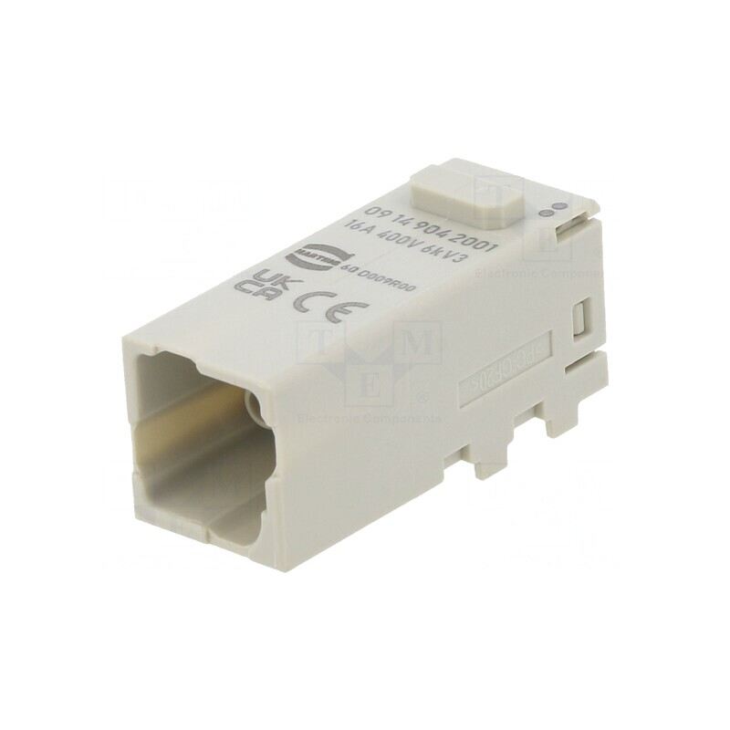 Conector HDC Modular Domino 4 PIN 1 Modul | Electronic-mag.ro | Componente Electronice