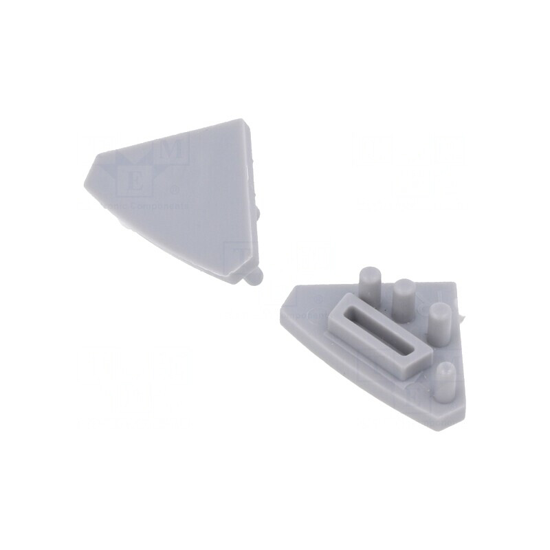 Obturator Argintiu pentru Profile LED - Set 10 Bucăți | Electronic-mag.ro | Componente Electronice Obturator Argintiu pentru Profile LED - Set 10 Bucăți | Electronic-mag.ro | Componente Electronice