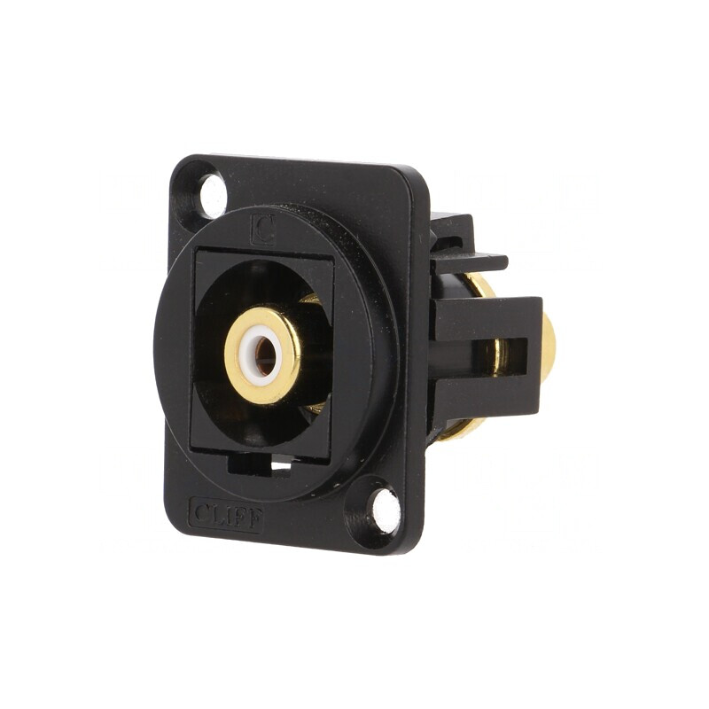 Adaptor RCA Soclu XLR 19x24mm | Electronic-mag.ro | Componente Electronice