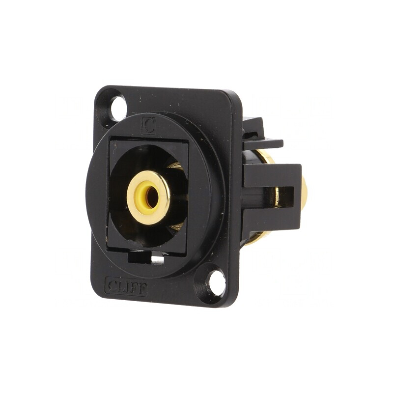 Adaptor RCA Soclu XLR 19x24mm | Electronic-mag.ro | Componente Electronice