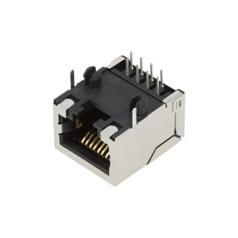 'Modjack RA Low Profile Shielded 50Au 8/8' | Electronic-mag.ro | Componente Electronice