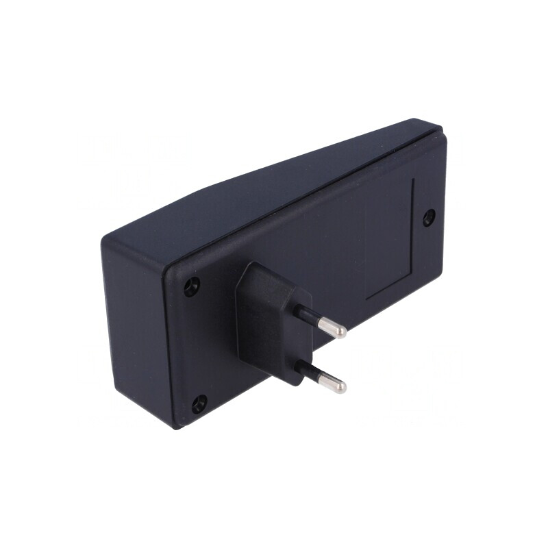 Carcasă Alimentator ABS Neagră 120x56x18mm | Electronic-mag.ro | Componente Electronice