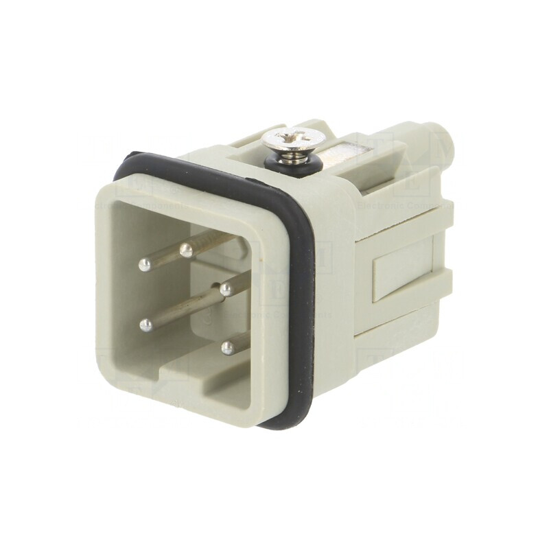 Conector HDC Inserturi Contact Tată 5 4 PE 10A | Electronic-mag.ro | Componente Electronice