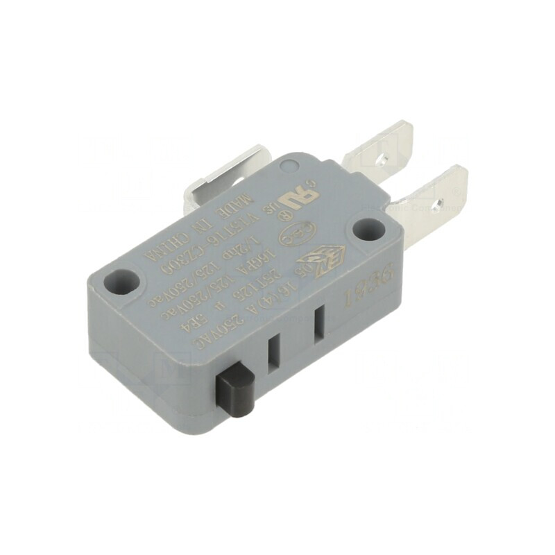 Microîntrerupător SNAP ACTION 16A/250VAC SPDT fără manetă | Electronic-mag.ro | Componente Electronice Microîntrerupător SNAP ACTION 16A/250VAC SPDT fără manetă | Electronic-mag.ro | Componente Electronice