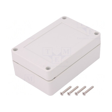 Carcasă Universală 70x105x40mm cu Bucșă din Alamă | Electronic-mag.ro | Componente Electronice