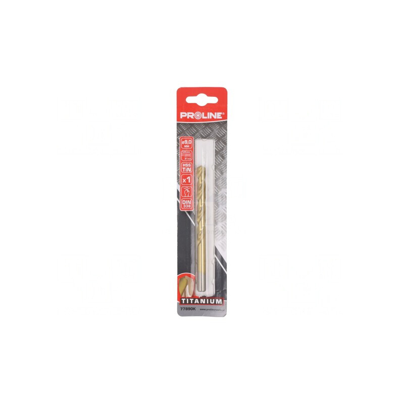Drill Bit for Metal 9mm HSS-R TIN Coated | Electronic-mag.ro | Componente Electronice Drill Bit for Metal 9mm HSS-R TIN Coated | Electronic-mag.ro | Componente Electronice