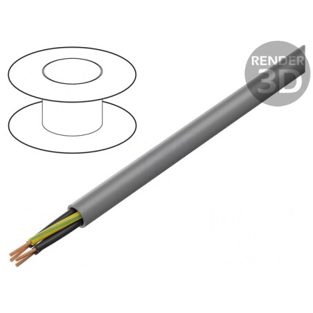 Cablu ÖLFLEX CLASSIC 400 P 4G2,5mm2 Neecranat 300V 500V Cu | Electronic-mag.ro | Componente Electronice