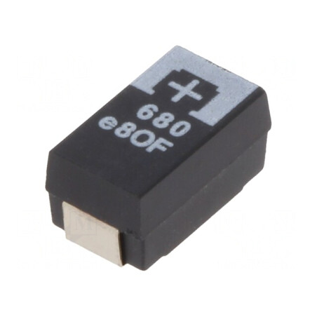 Condensator tantal-polimer 680uF 2,5V SMD | Electronic-mag.ro | Componente Electronice