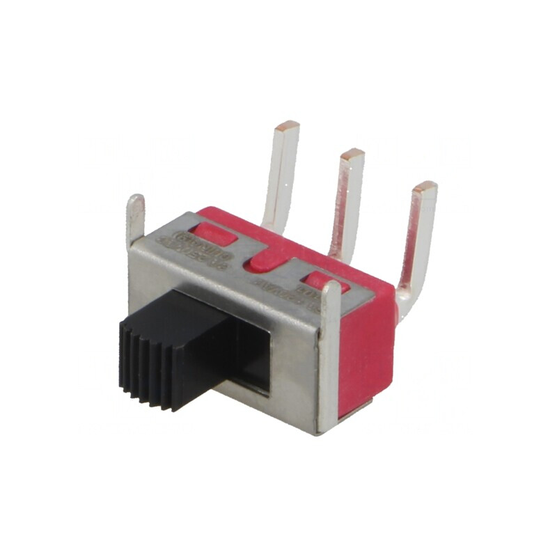 Comutator Glisant Pozitie 2 SPDT 3A 250VAC 6A 28VDC ON-ON THT | Electronic-mag.ro | Componente Electronice