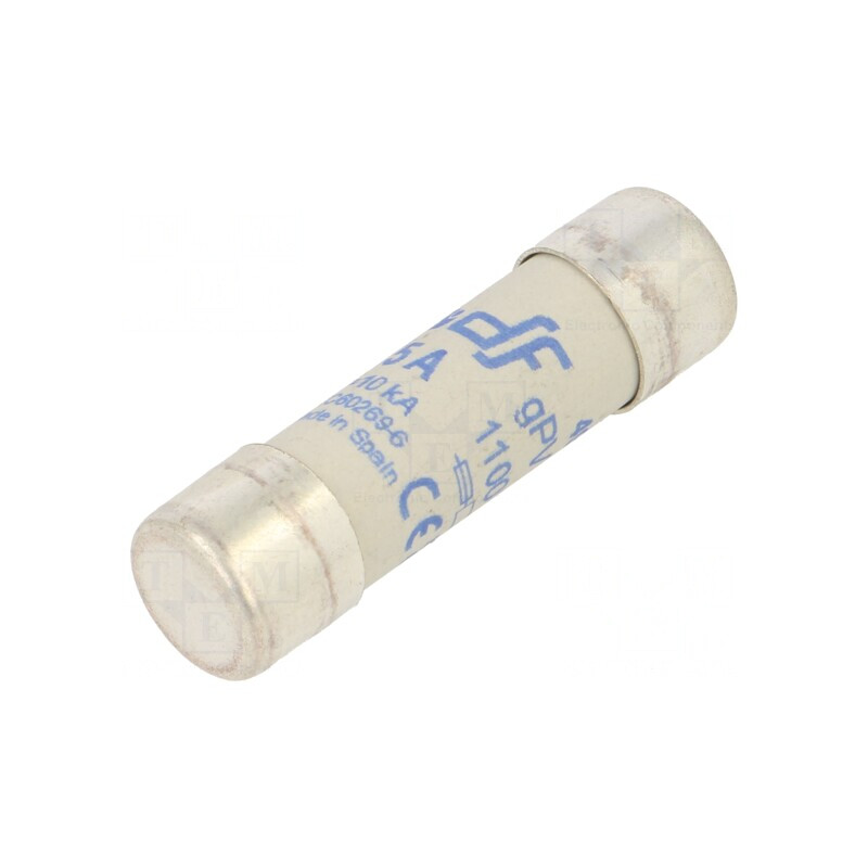Siguranţă gPV 15A 1,1kVDC 14x51mm | Electronic-mag.ro | Componente Electronice