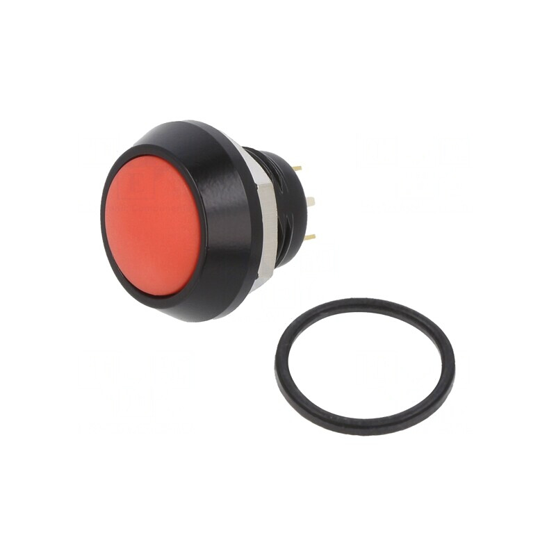 Comutator Anti-vandalism SPST-NO 2A 36VDC IP65 12mm | Electronic-mag.ro | Componente Electronice