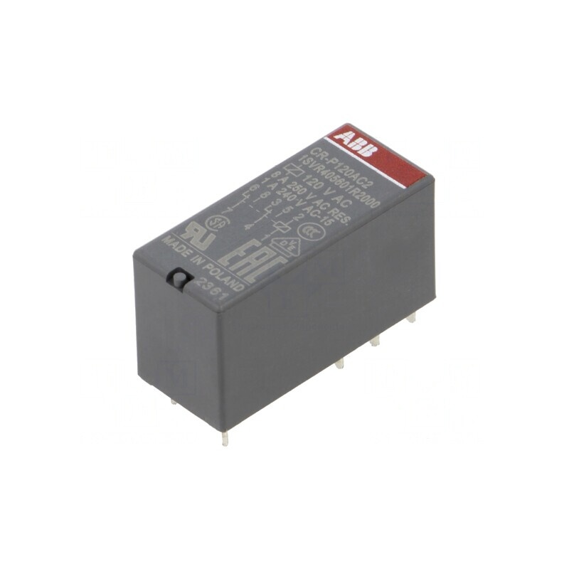 Releu Electromagnetic DPDT 120VAC 8A 250VAC PCB | Electronic-mag.ro | Componente Electronice Releu Electromagnetic DPDT 120VAC 8A 250VAC PCB | Electronic-mag.ro | Componente Electronice