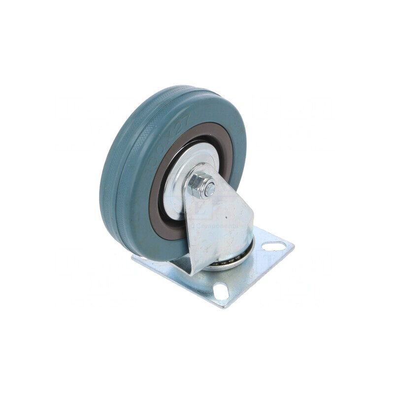 Roată de Transport 100mm 65kg | Electronic-mag.ro | Componente Electronice