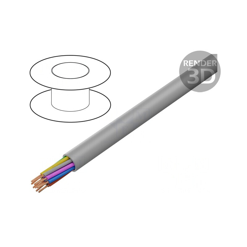 Cablu de control chainflex® CF130.UL 12x0,25mm2 PVC | Electronic-mag.ro | Componente Electronice
