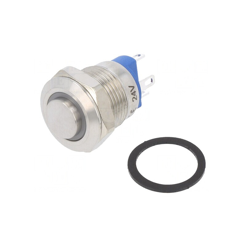 Comutator Anti-Vandalism Roșu IP65 2A 36VDC | Electronic-mag.ro | Componente Electronice