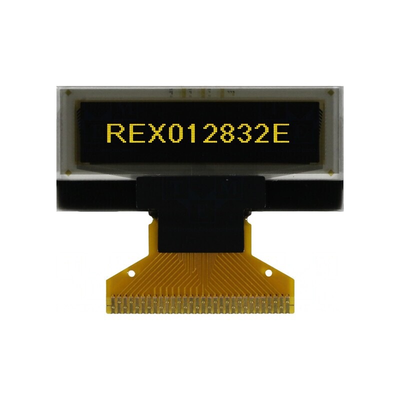 Afișaj OLED Grafic 1,04" 128x32 Galben | Electronic-mag.ro | Componente Electronice