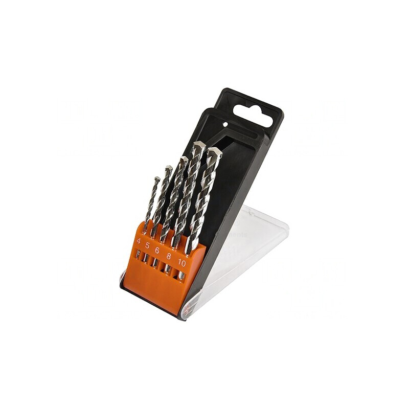 Set 5 Burghie Beton și Oțel cu Cutie | Electronic-mag.ro | Componente Electronice Set 5 Burghie Beton și Oțel cu Cutie | Electronic-mag.ro | Componente Electronice