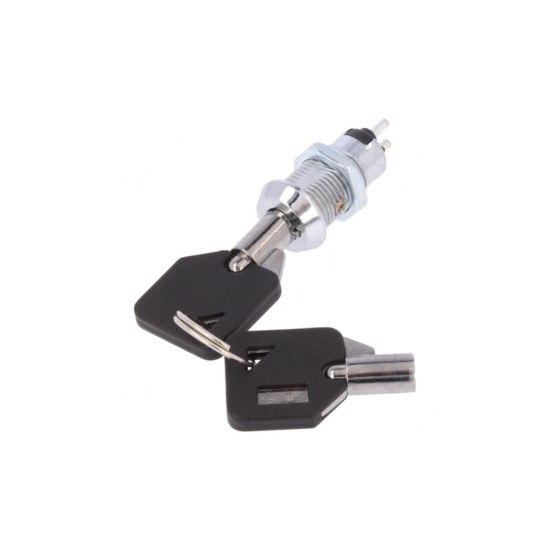 Comutator întrerupător cu cheie 1 Pin SPST 90° | Electronic-mag.ro | Componente Electronice