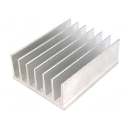 Radiator extrudat cu aripioare 100x78x35mm | Electronic-mag.ro | Componente Electronice