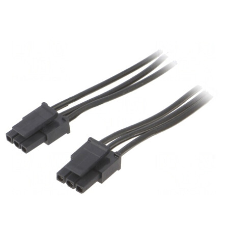 Cablu Micro-Fit 3.0 mamă-mamă 0,2m 4A PVC | Electronic-mag.ro | Componente Electronice